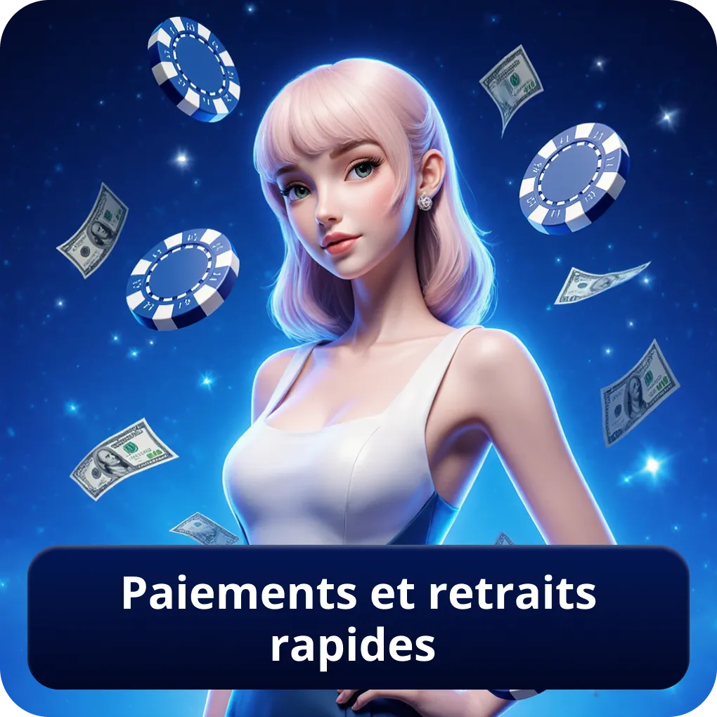 Paiements et retraits rapides